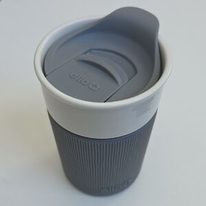 Ello Gray Ceramic Travel Mug